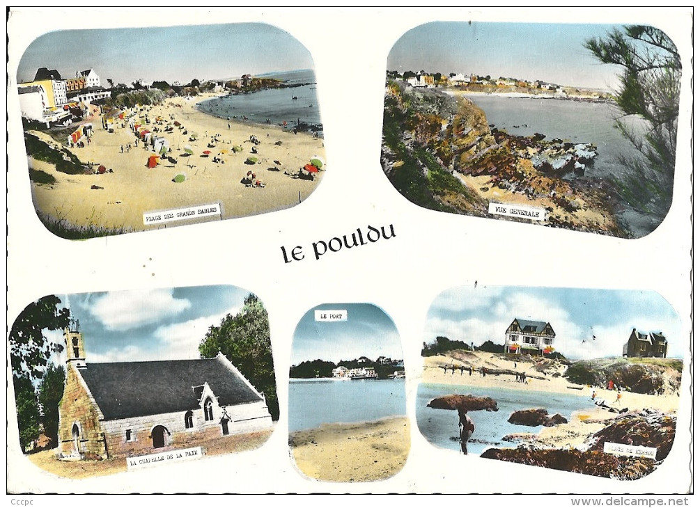 CPSM Le Pouldu vues multiples