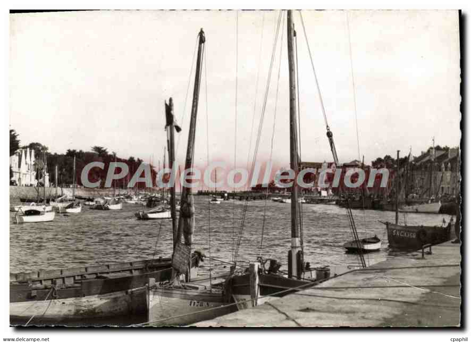 CPSM Le Pouliguen le port
