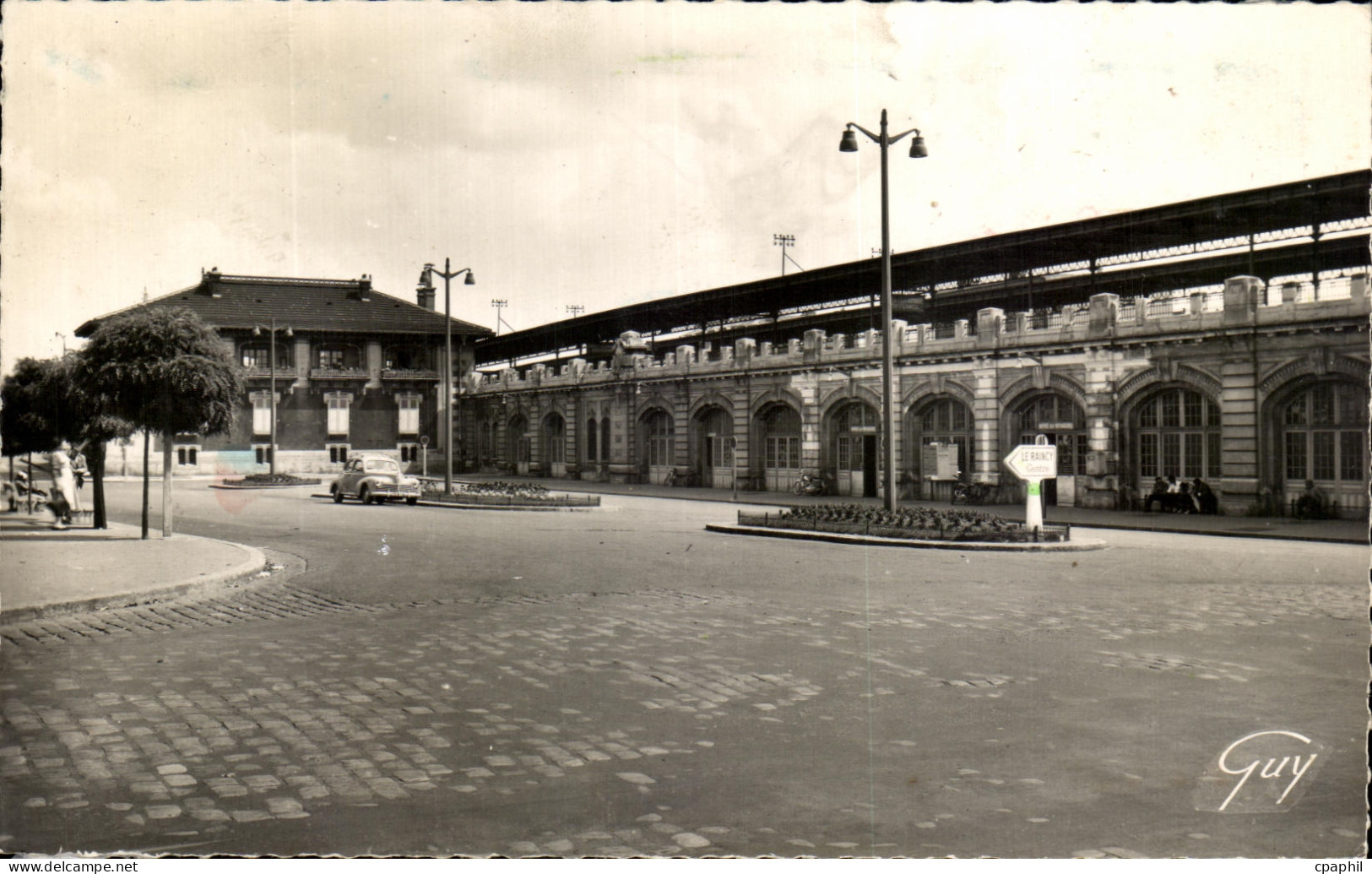CPSM Le Raincy La gare