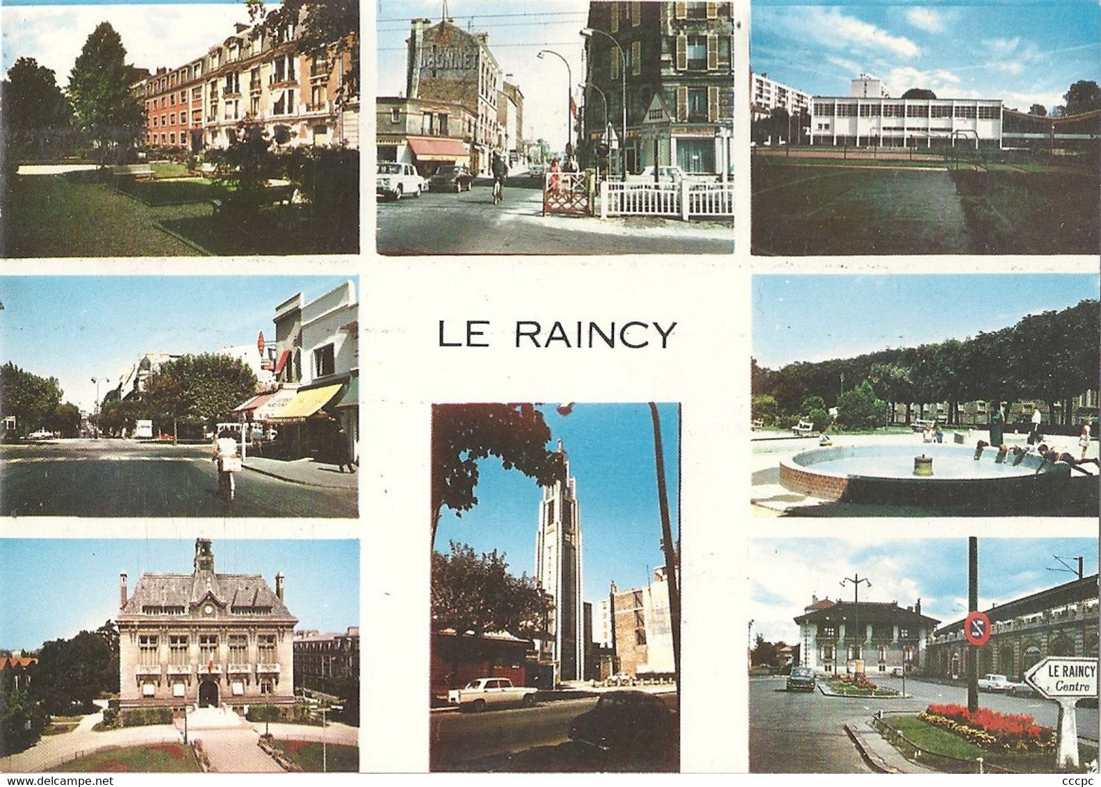 CPSM Le Raincy Vues multiples