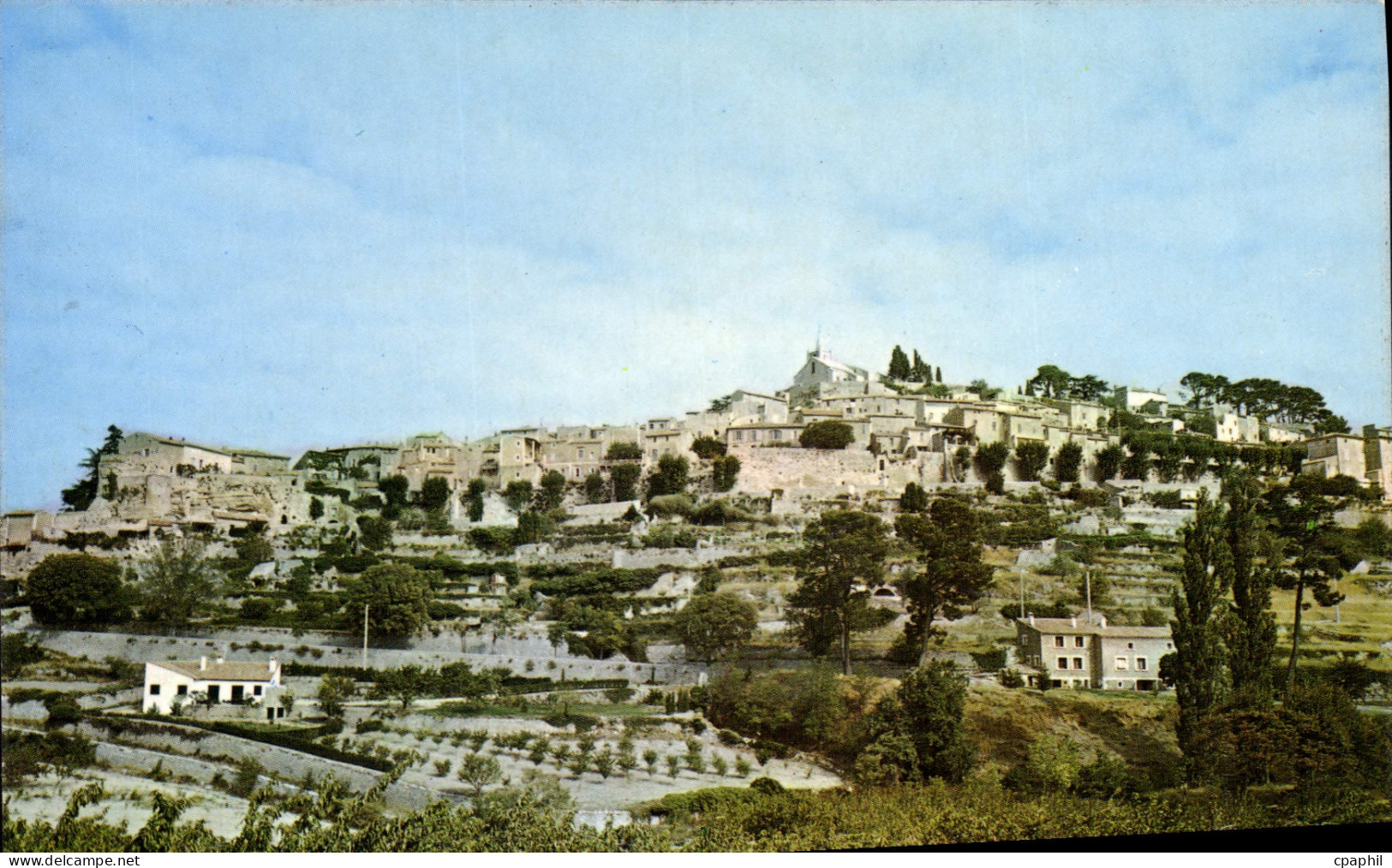 CPSM Les Belles Images de Provence Bonnieux Vue Generale