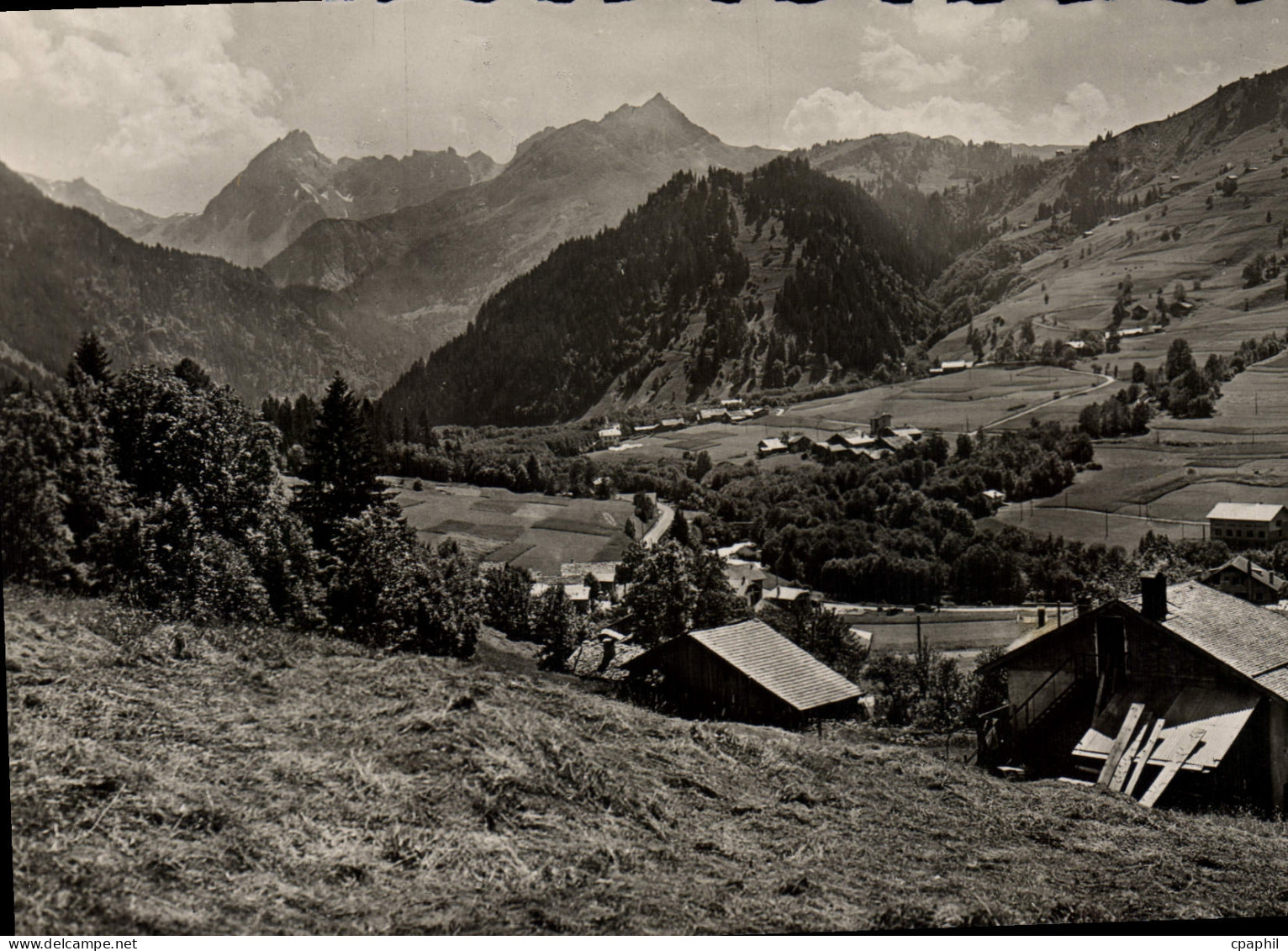 CPSM Les CONTAMINES roselette Pennaz