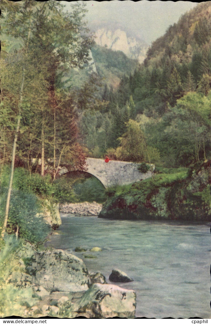 CPSM Les Gorges de la Dranse Vers Abondance