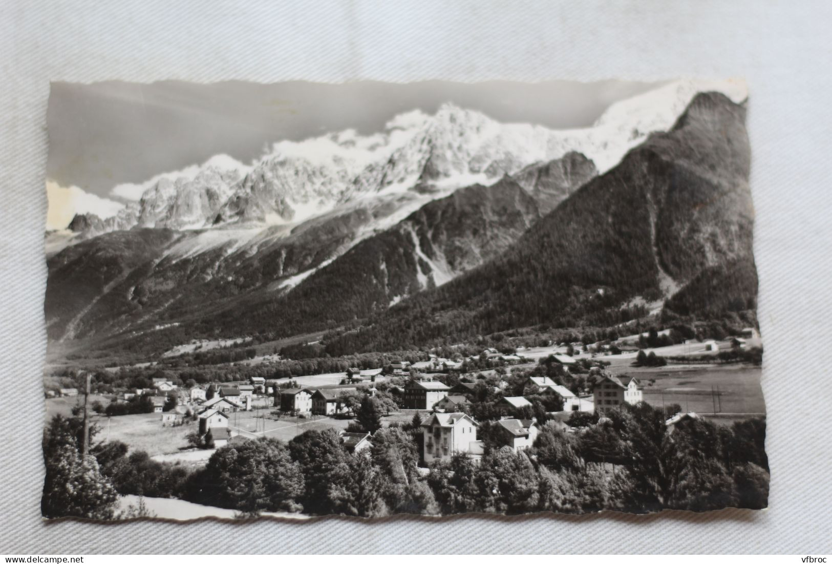 Cpsm, Les Houches, quartier saint Antoine, Haute Savoie 74