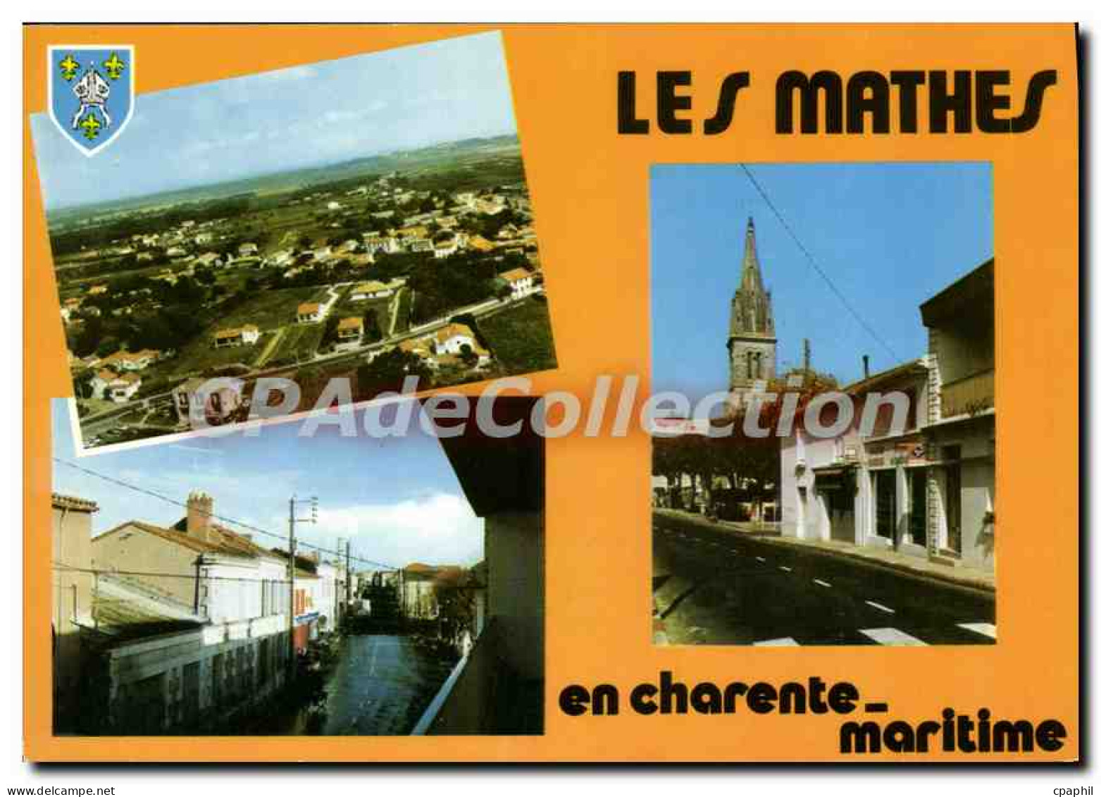 CPSM Les Mathes Vue Generale La Grande Rue