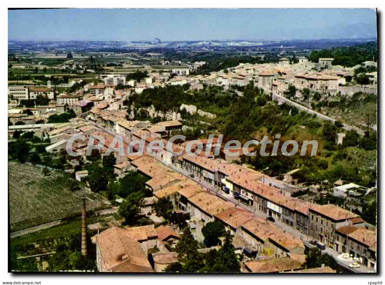 CPSM Livron Vue Generale Aerienne