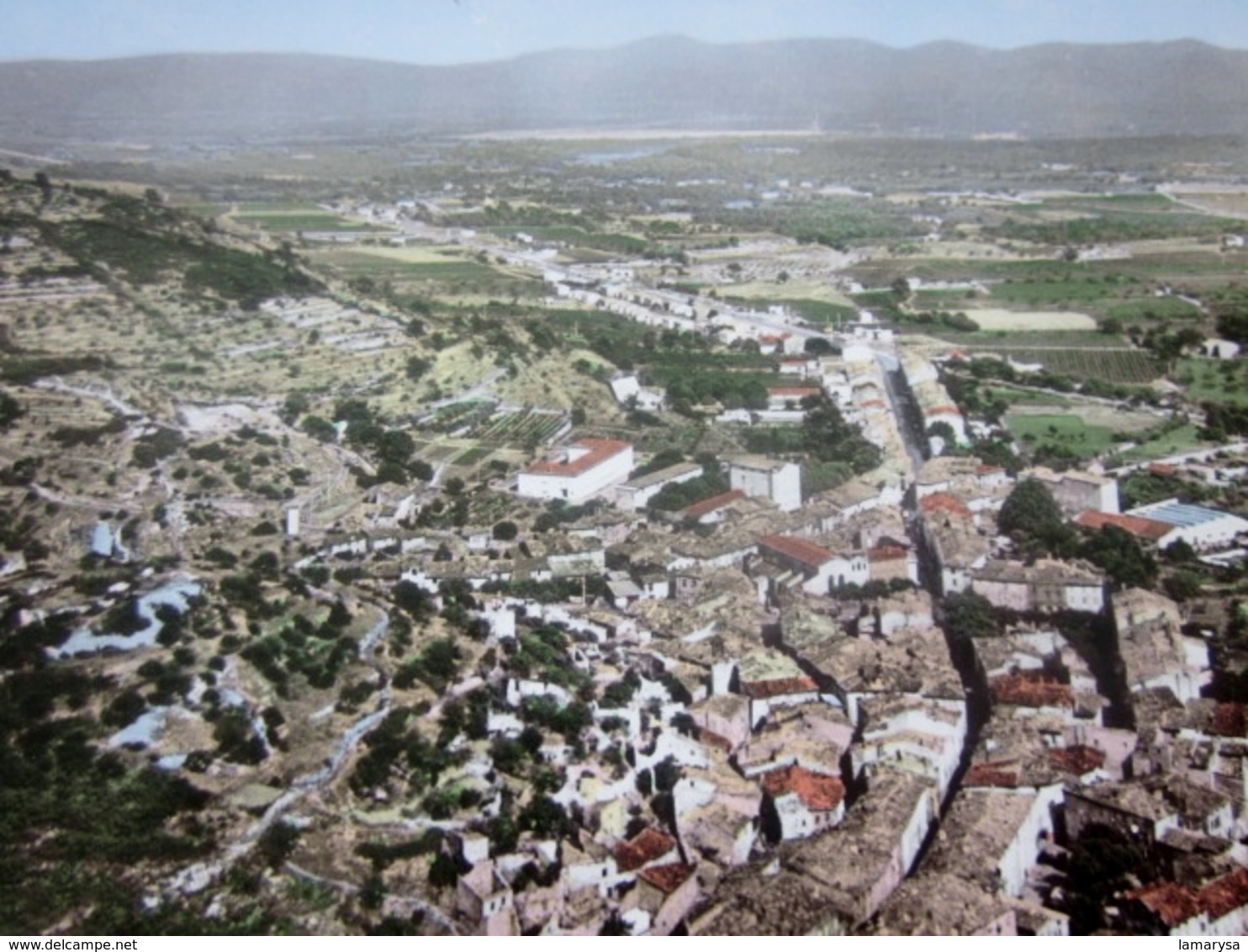 CPSM Localisée AU LE LUC-EN-PROVENCE[83] Var > Le Luc Carte Postale Vue panoramique sur la nationale de Nice 1963