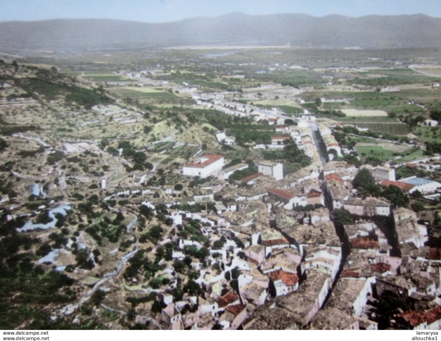 CPSM Localisée AU LE LUC-EN-PROVENCE[83] Var > Le Luc Carte Postale Vue panoramique sur la nationale de Nice 1963