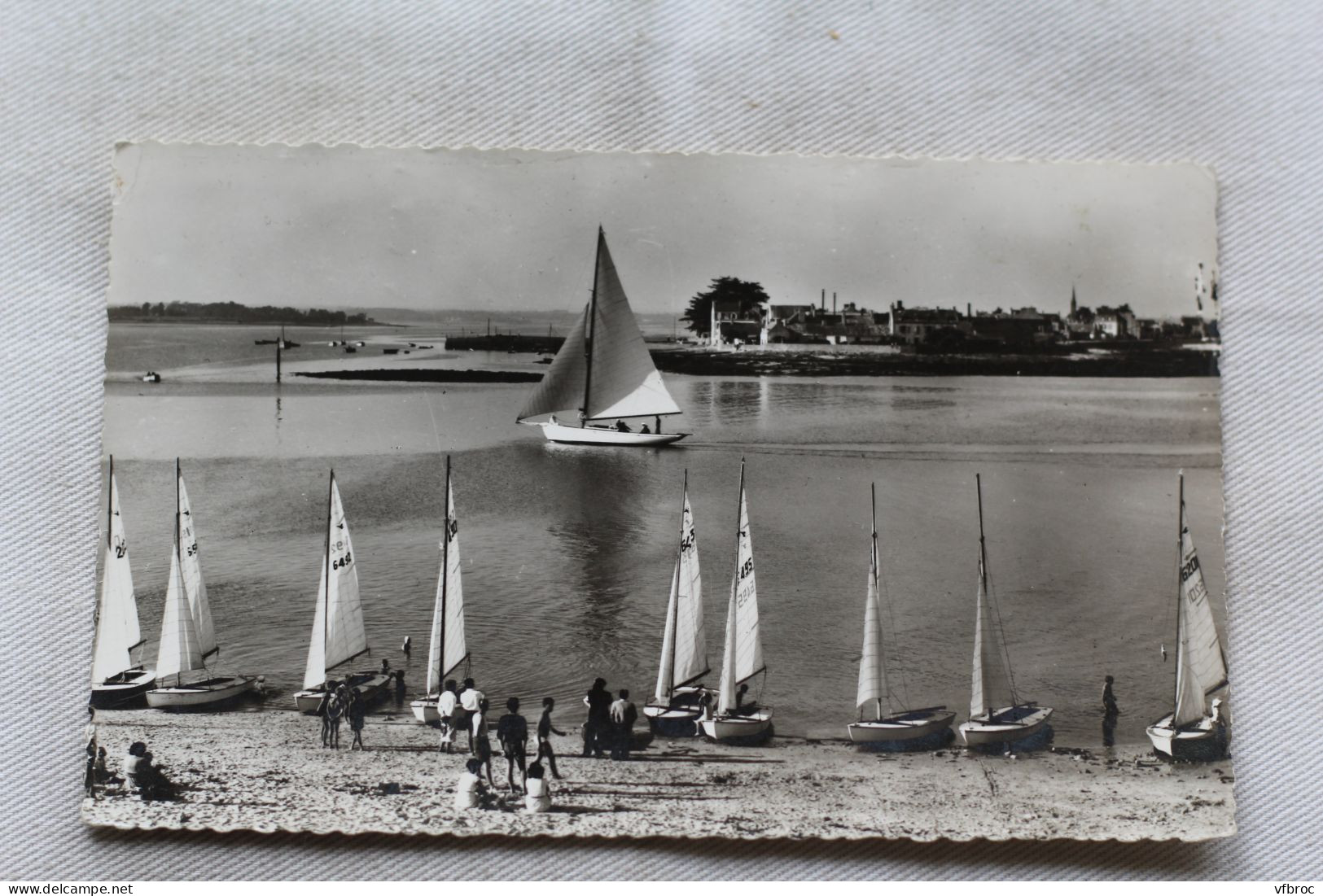 Cpsm, Loctudy, ile Tudy, entrée de la baie, Finistère 29