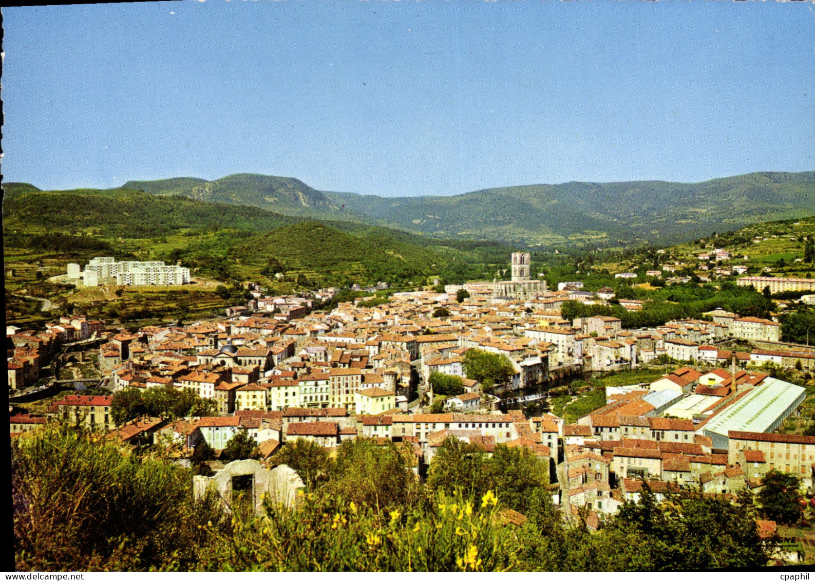 CPSM Lodeve Vue Generale De La Ville