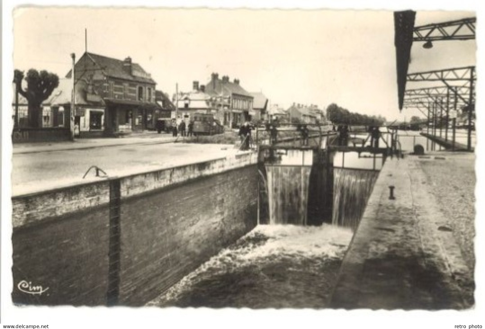 Cpsm Longueil - Annel - Les écluses