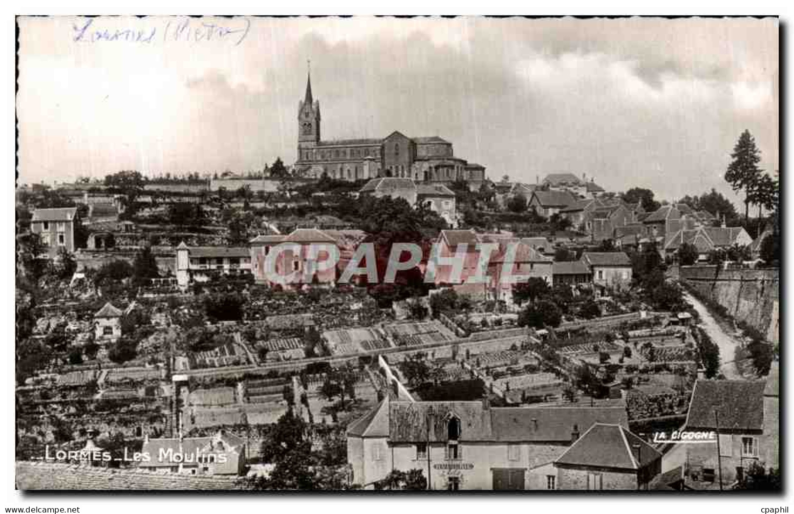 CPSM Lormes Les Moulins
