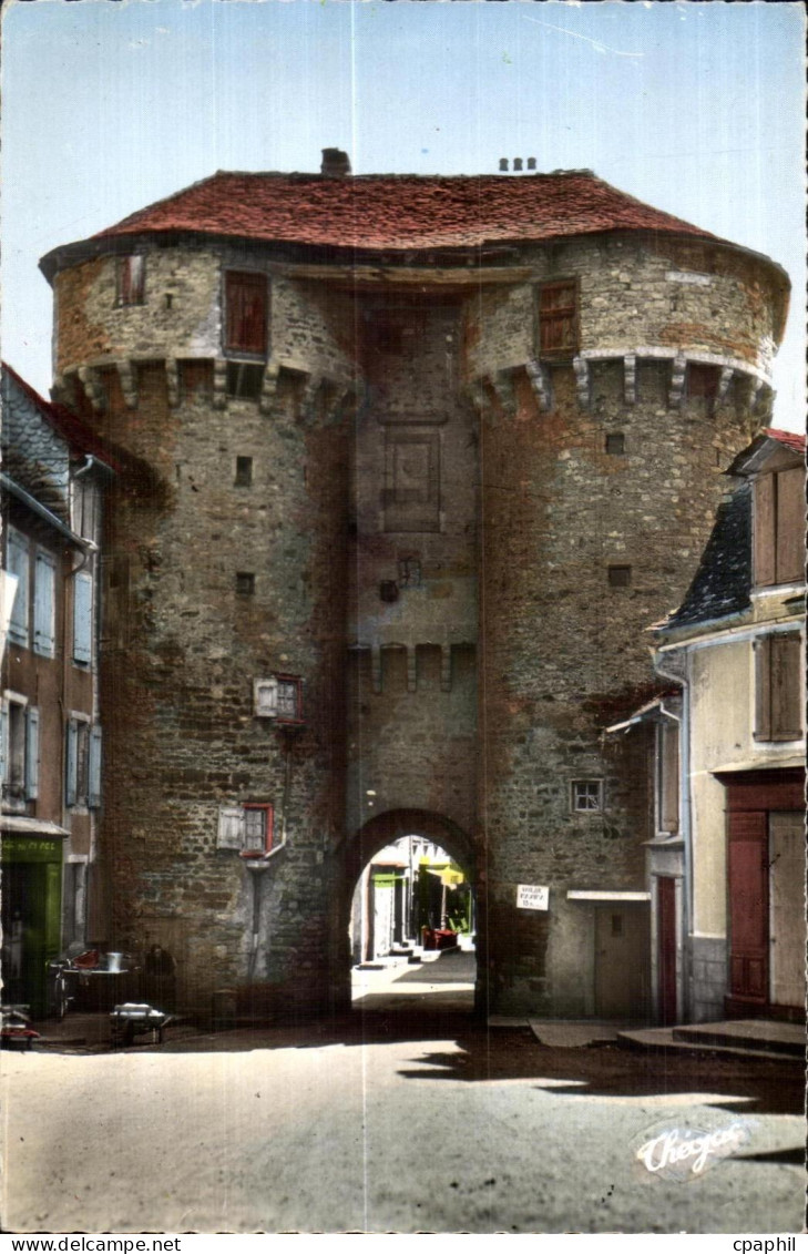 CPSM Lozere Marvejols Porte de Soubeyran
