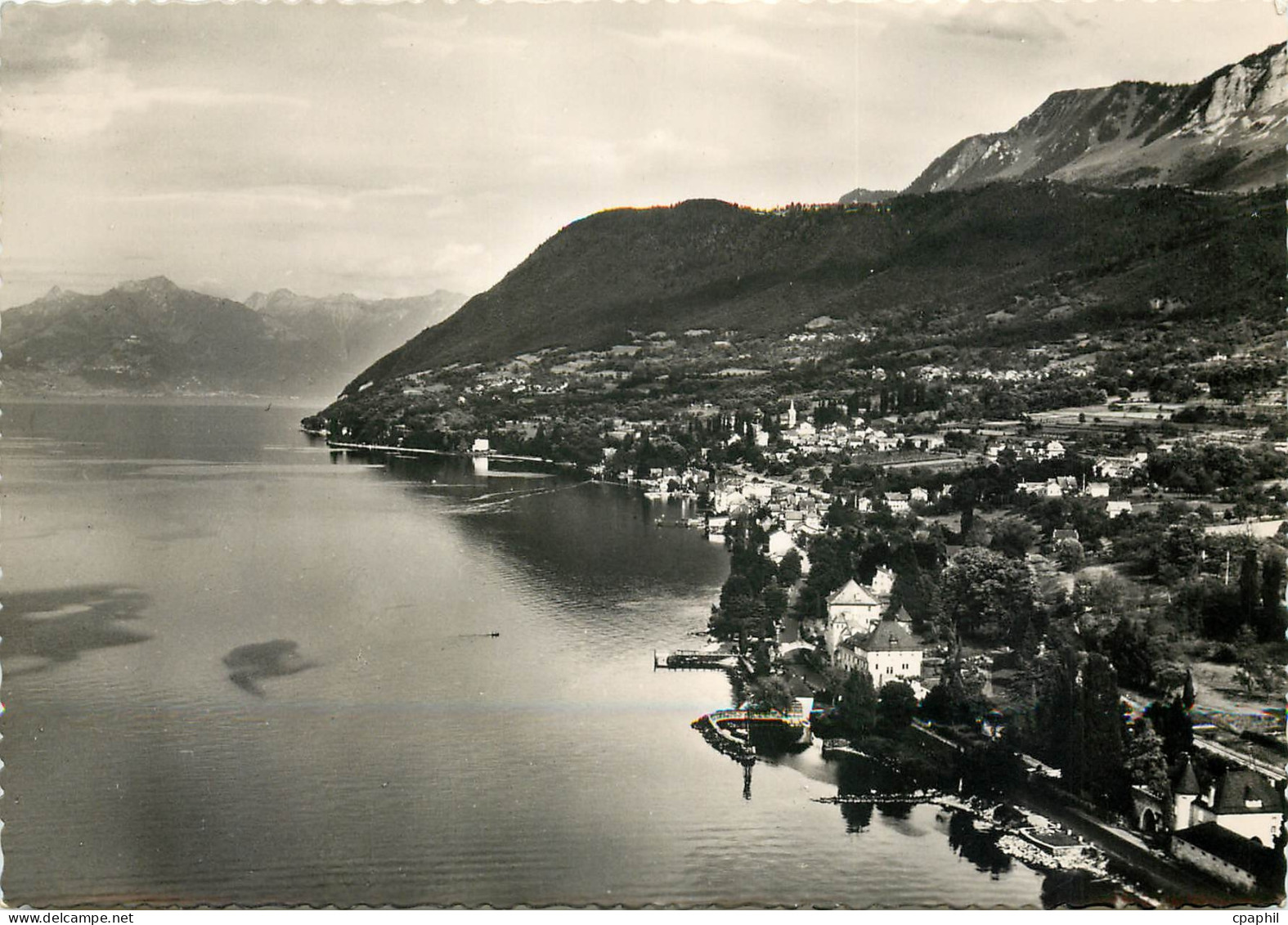 CPSM Lugrin Tourronde (Hte Sav) Vue generale les Memises