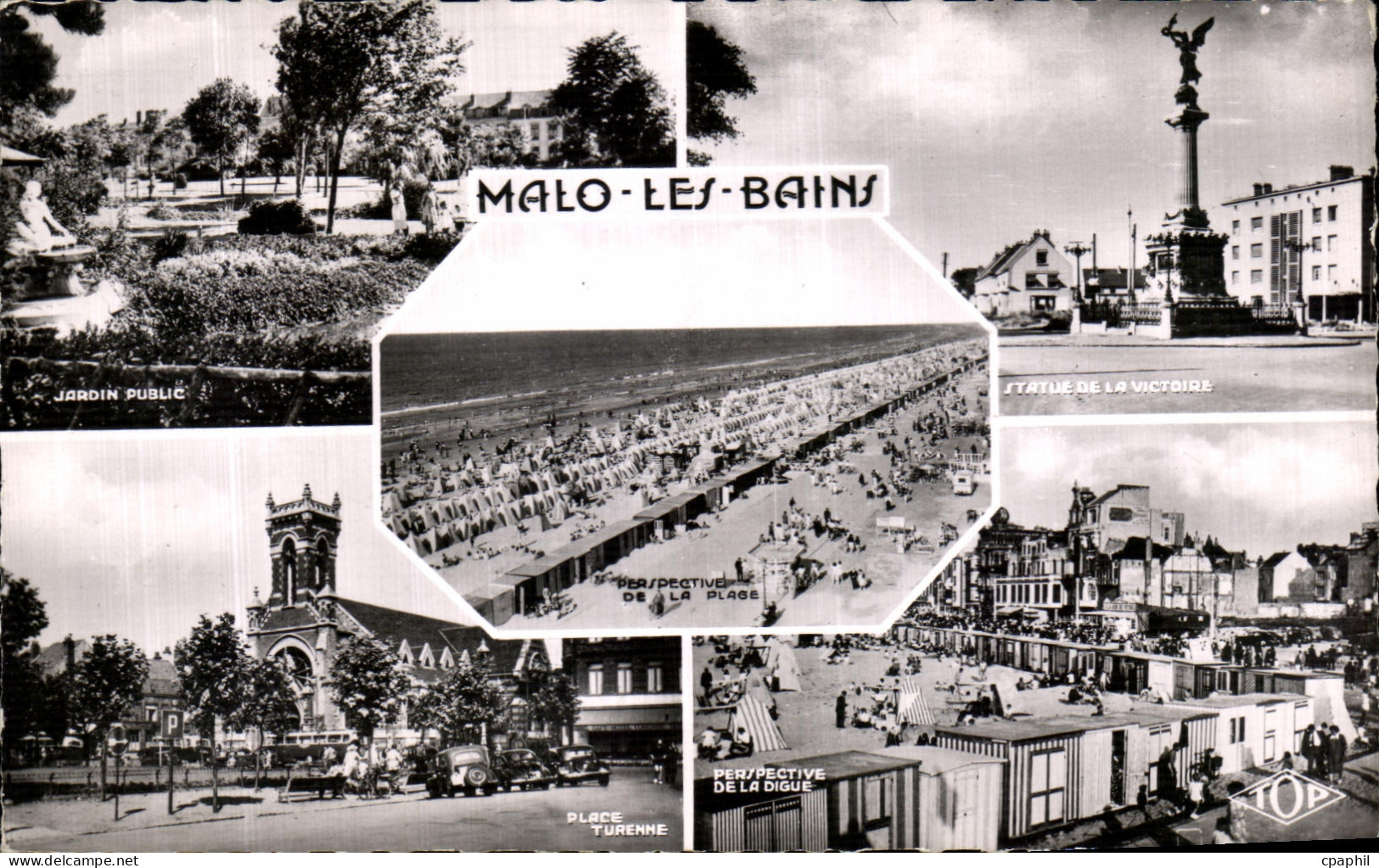 CPSM Malo les Bains