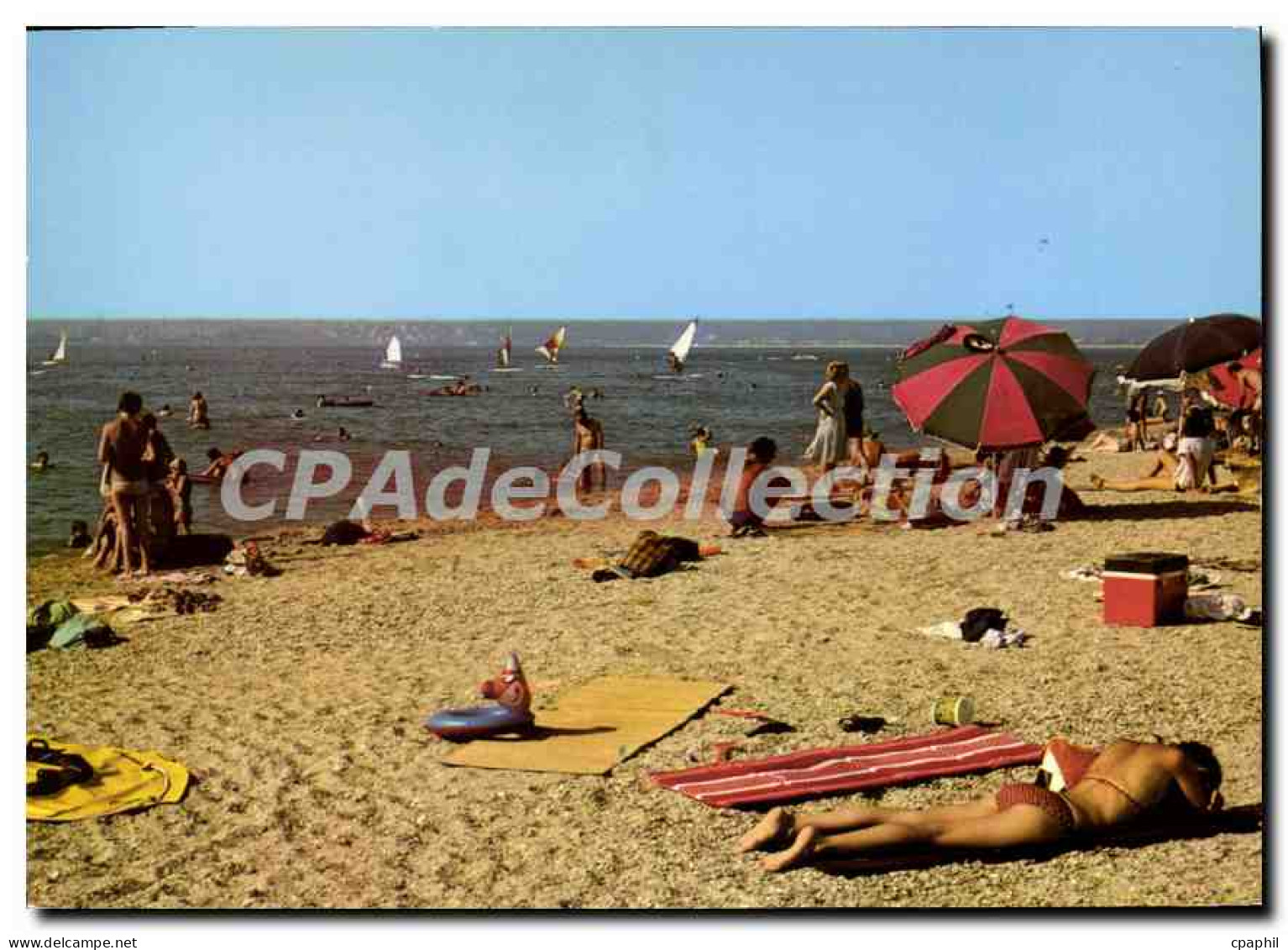 CPSM Marignane La Plage Du Jail