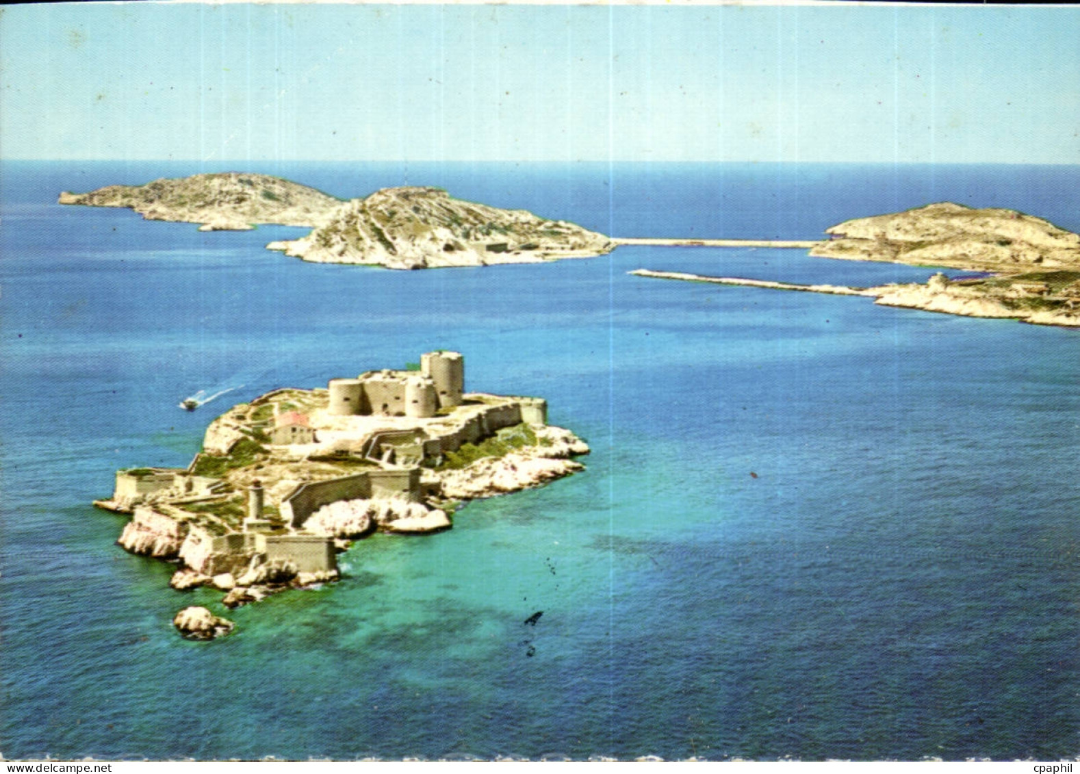 CPSM Maroc Marseille Chateau d'if Ile du Frioul