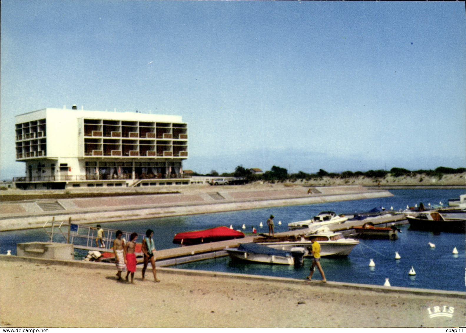 CPSM Marseillan Plage Station Balneaire Entre Agde Et Sete