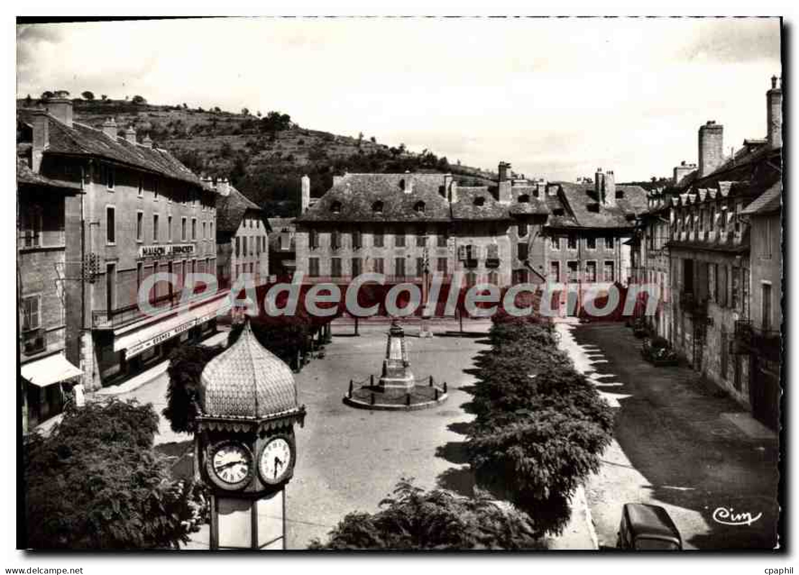 CPSM Marvejols Place Thiers