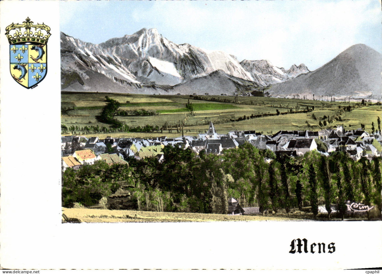 CPSM Mens Et Le Grand Ferrand