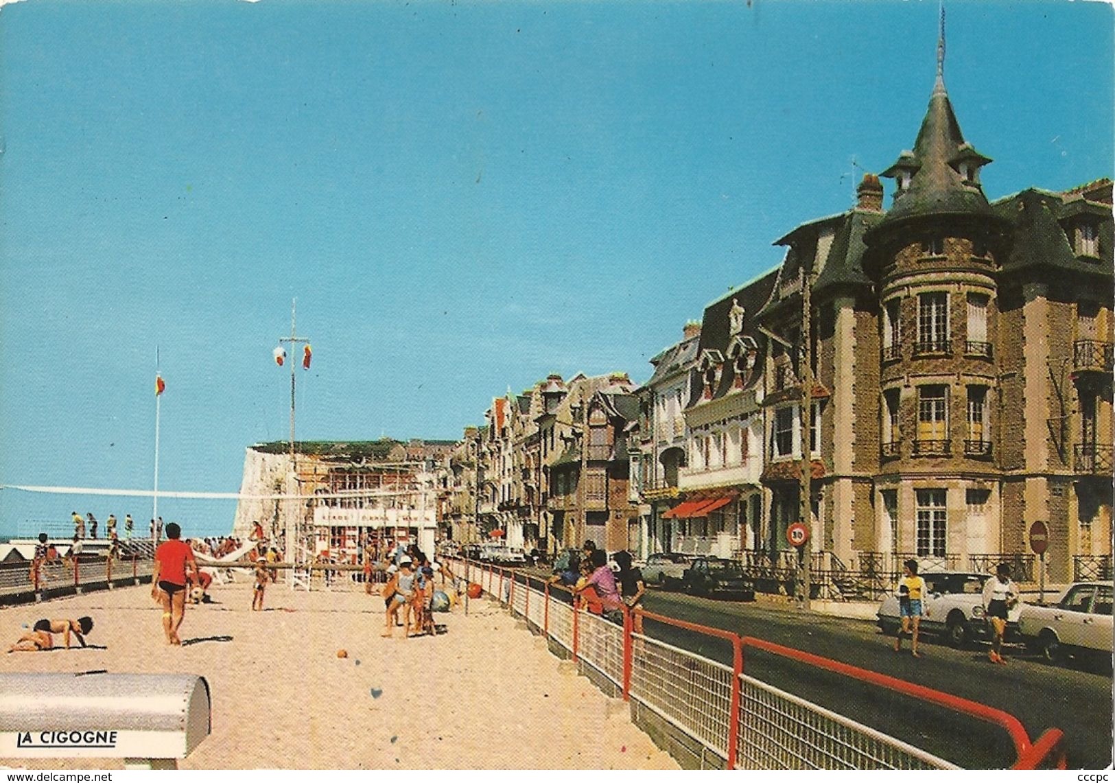 CPSM Mers les Bains L'esplanade