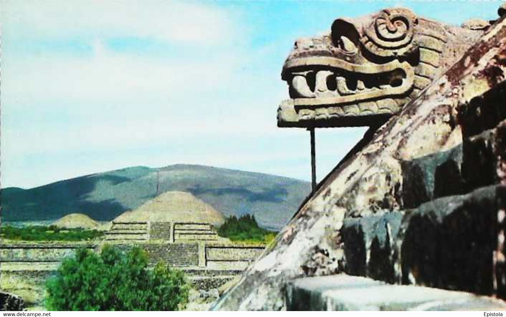 ► CPSM  Mexique Piramides de Teotihuacan