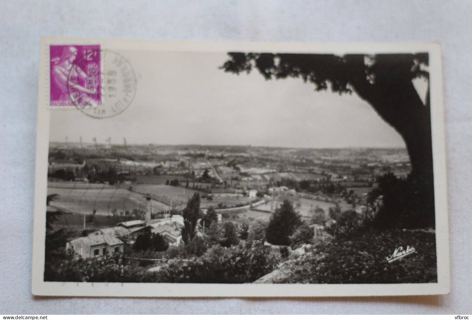 Cpsm, Monflanquin, route de Villeréal, Lot et Garonne 47