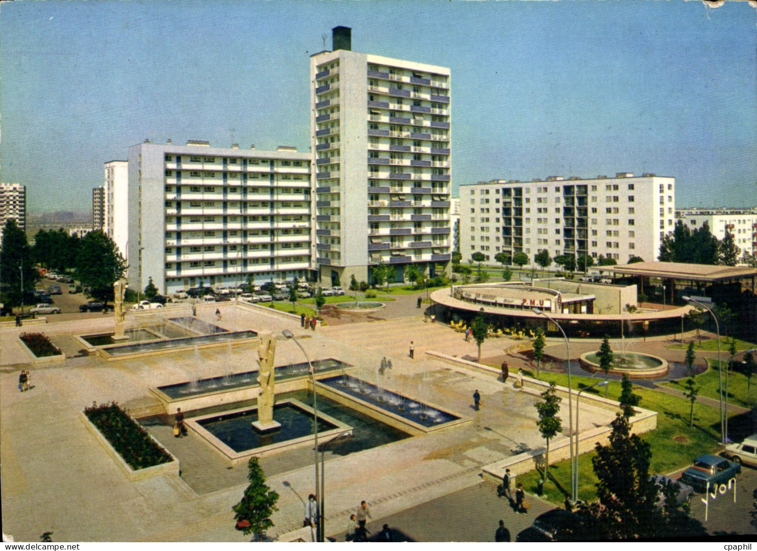 CPSM Mont Mesly Creteil Vue Generale