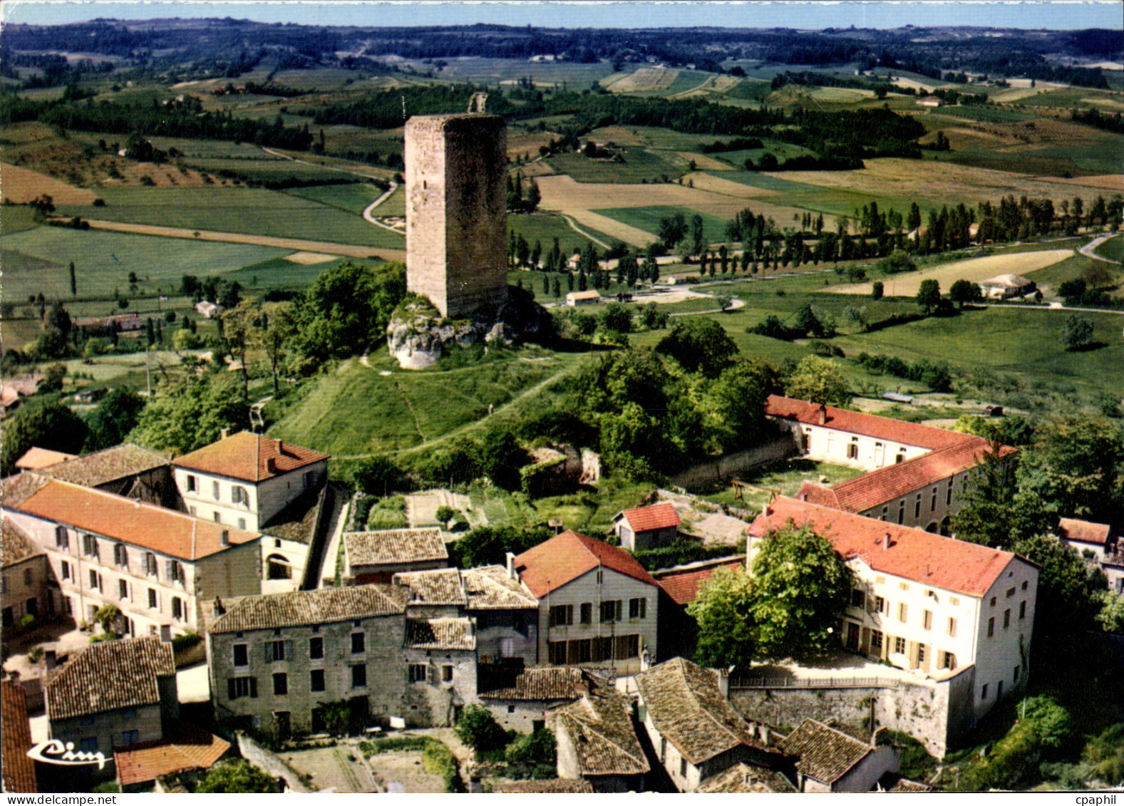 CPSM Montcuq Ancienne Ville Fortifiee