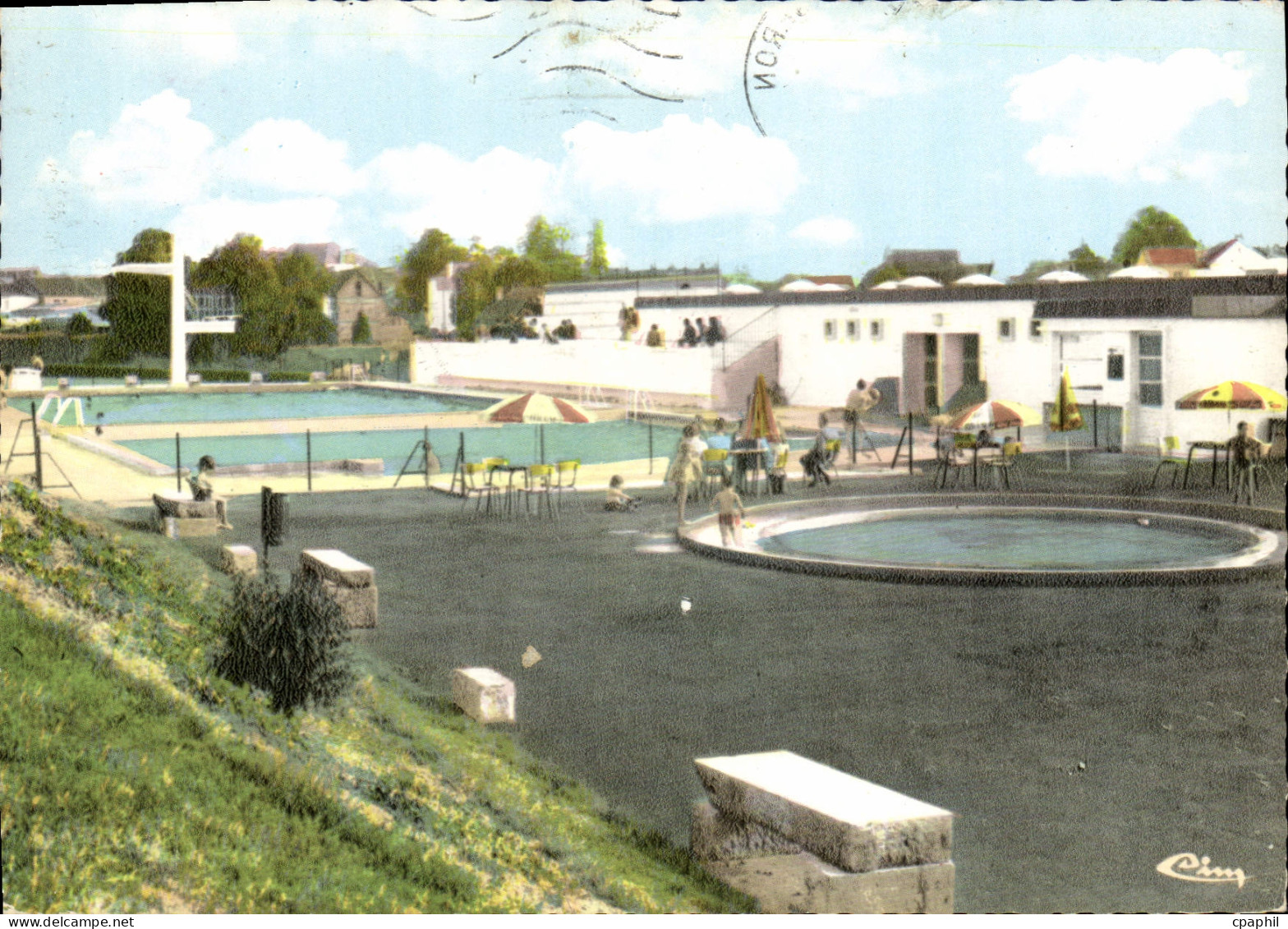 CPSM Mortagne sur Sevre La Piscine
