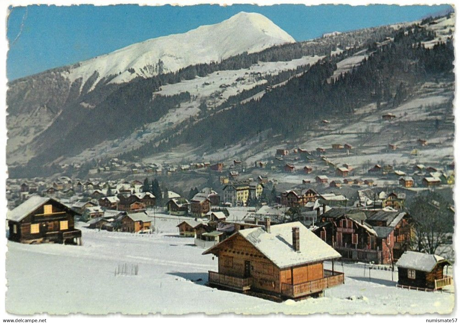 CPSM MORZINE - Hôtel La Chaumière - Ed. La Capitale , Morzine n°53 - Année 1965