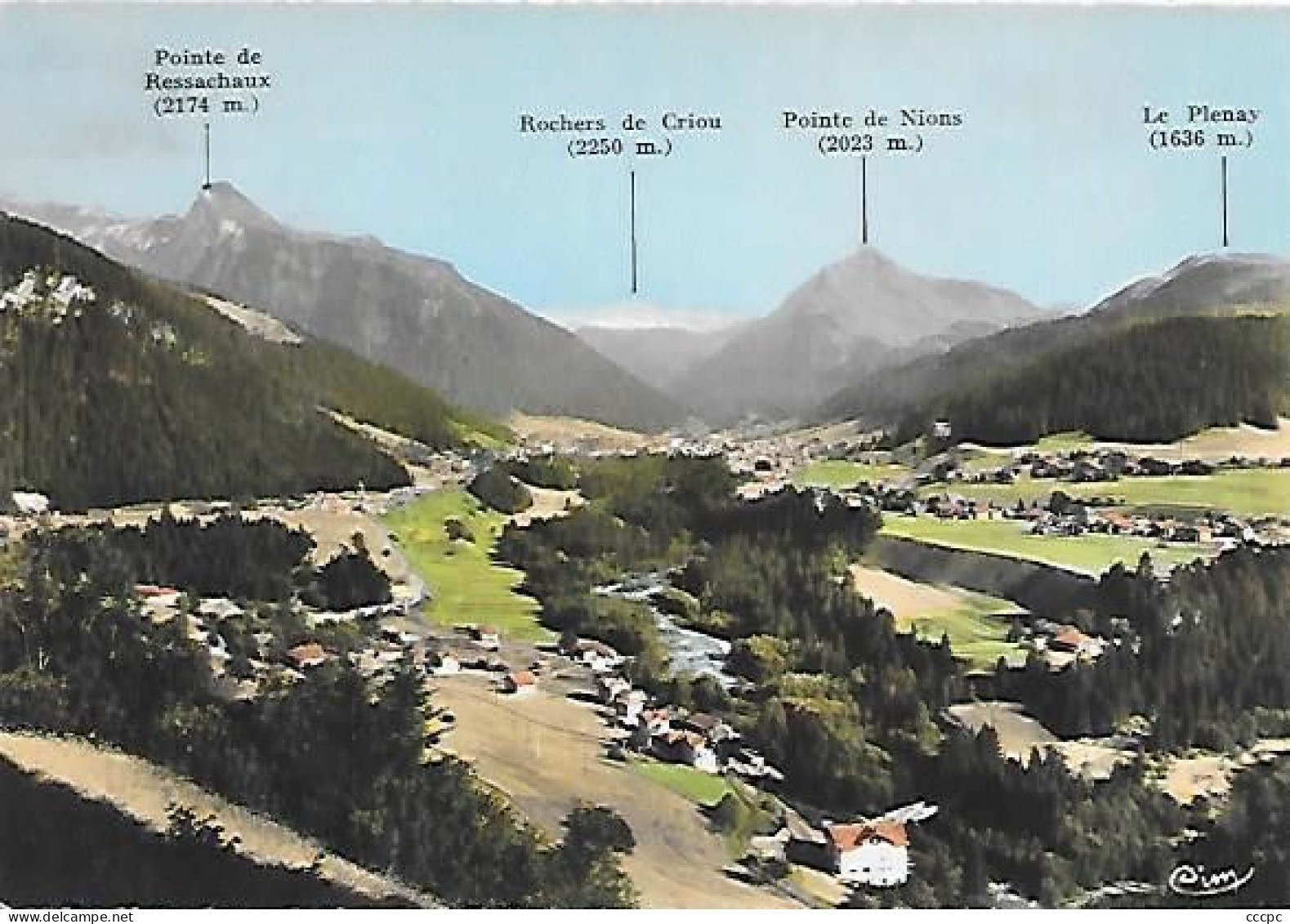 CPSM Morzine vue panoramique