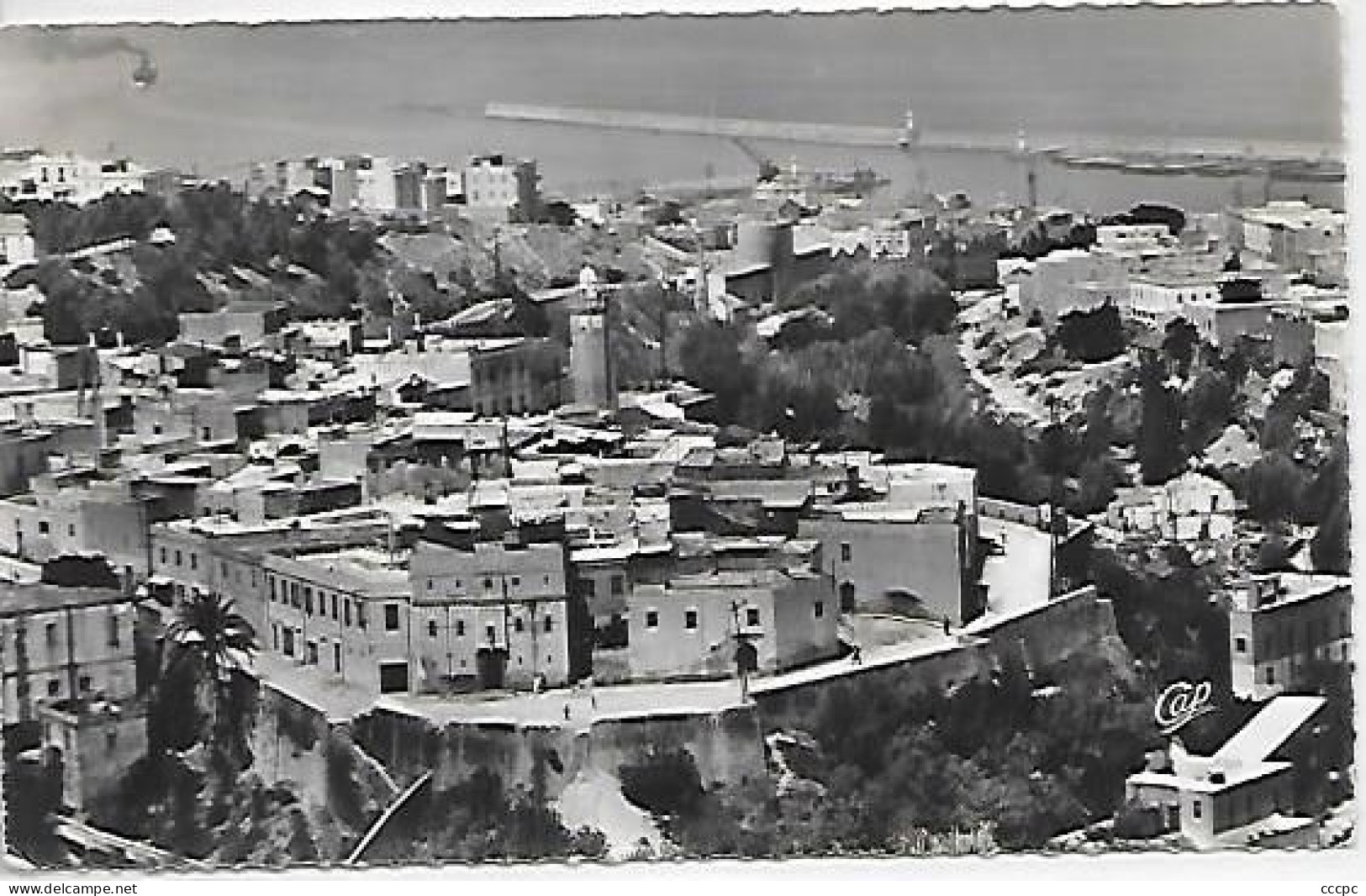 CPSM Mostaganem vue générale sur le Sahel et le Port