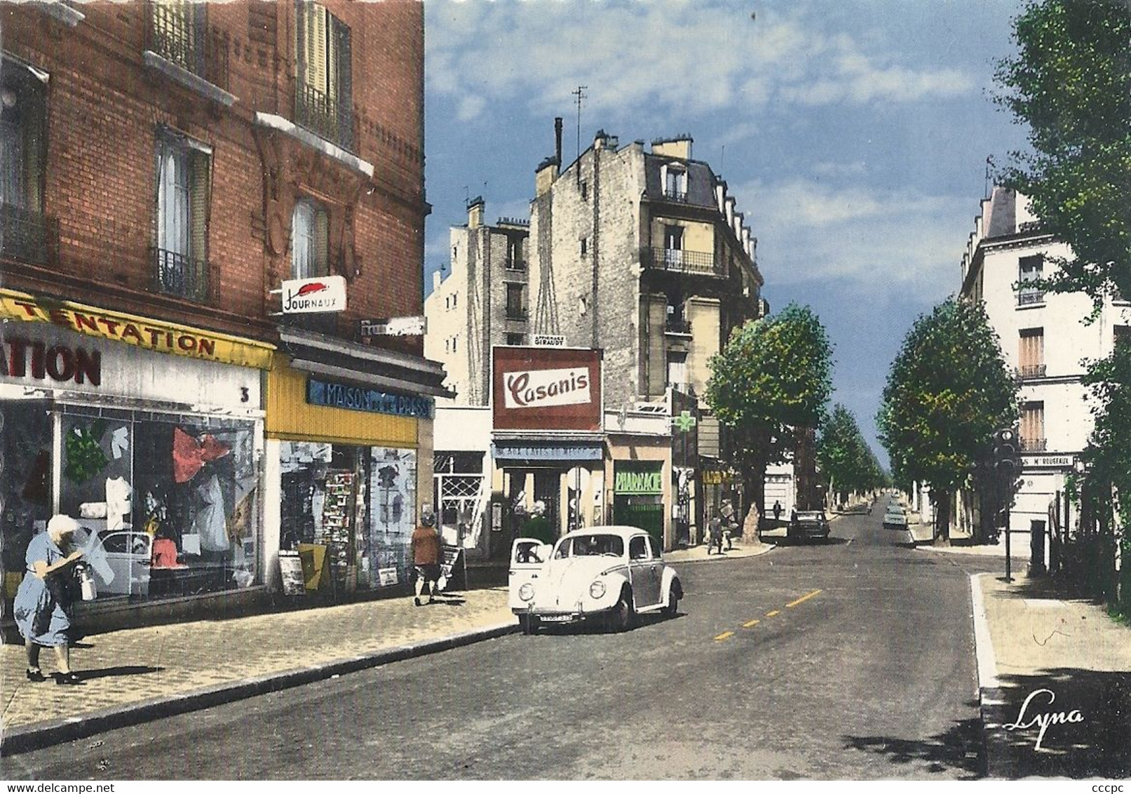 CPSM Nanterre Boulevard de la Seine