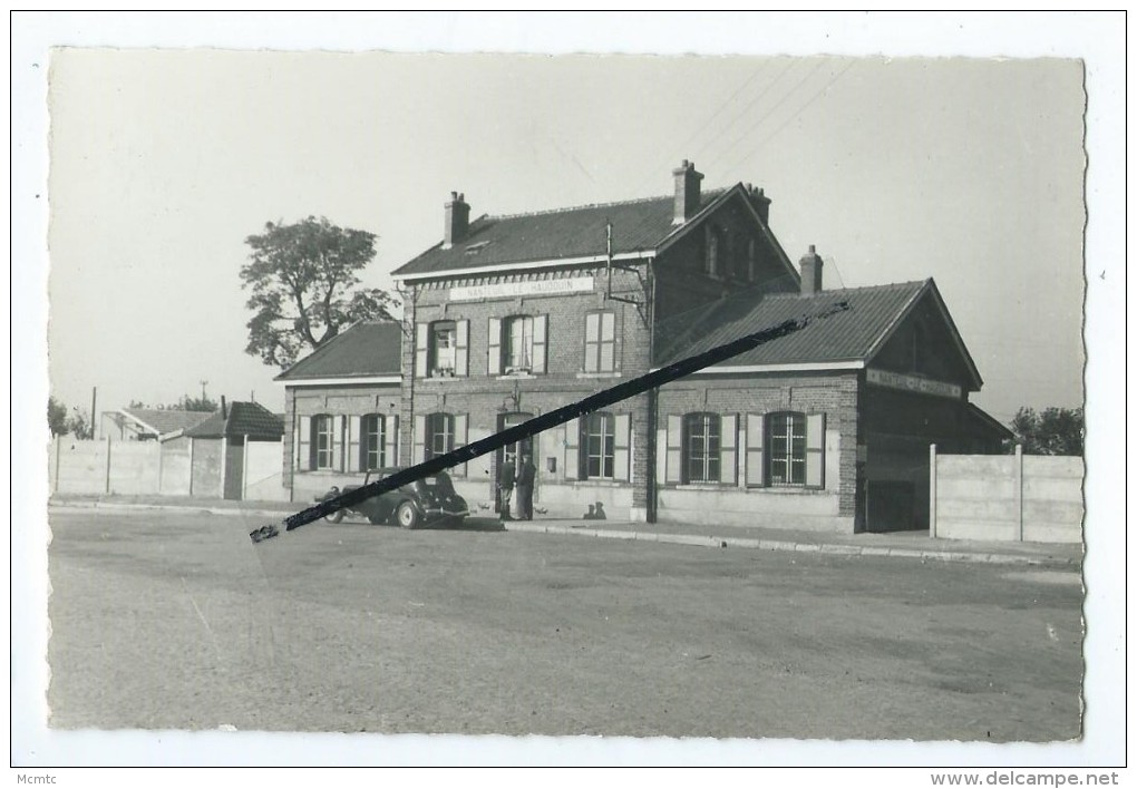 CPSM -Nanteuil le Haudouin - La Gare
