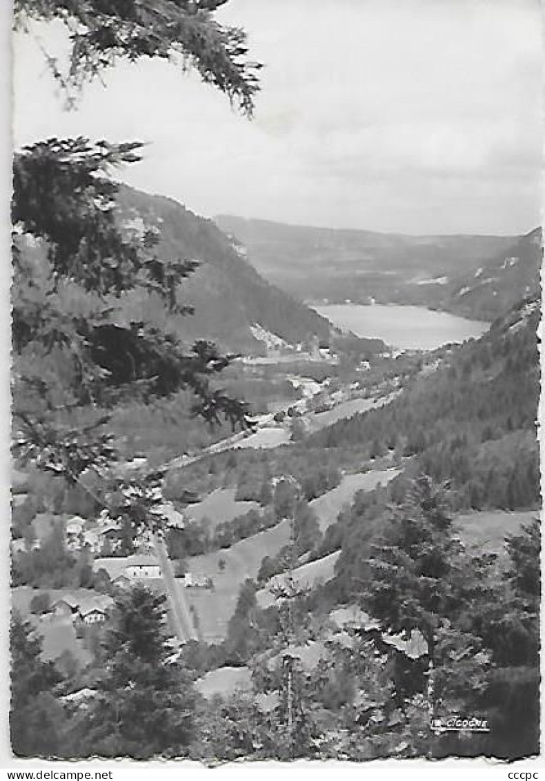 CPSM Nantua Vallée de Neyrolles et le lac de Nantua