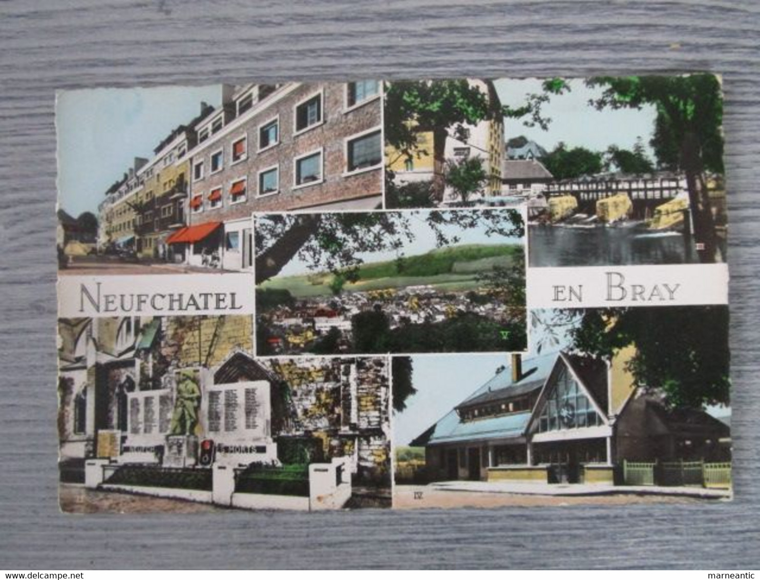 cpsm Neufchatel en bray(76) multivue