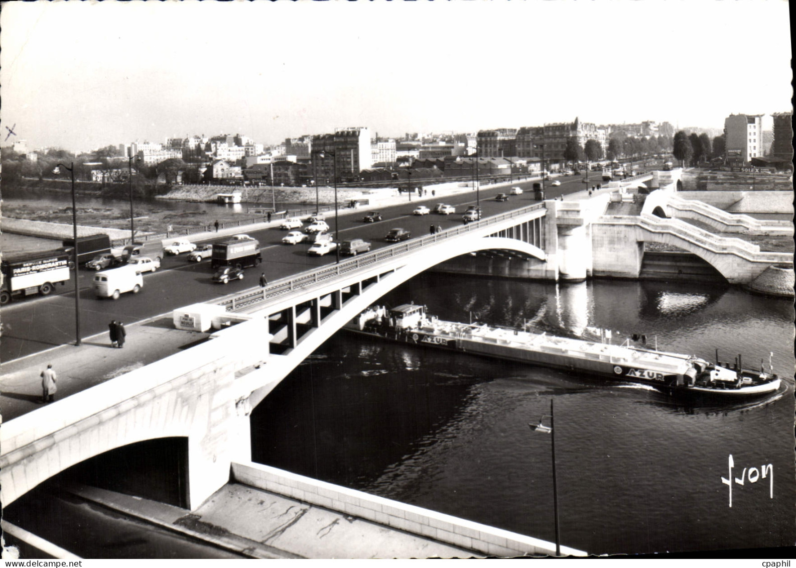 CPSM Neuilly Sur Seine Le Pont De Neuilly