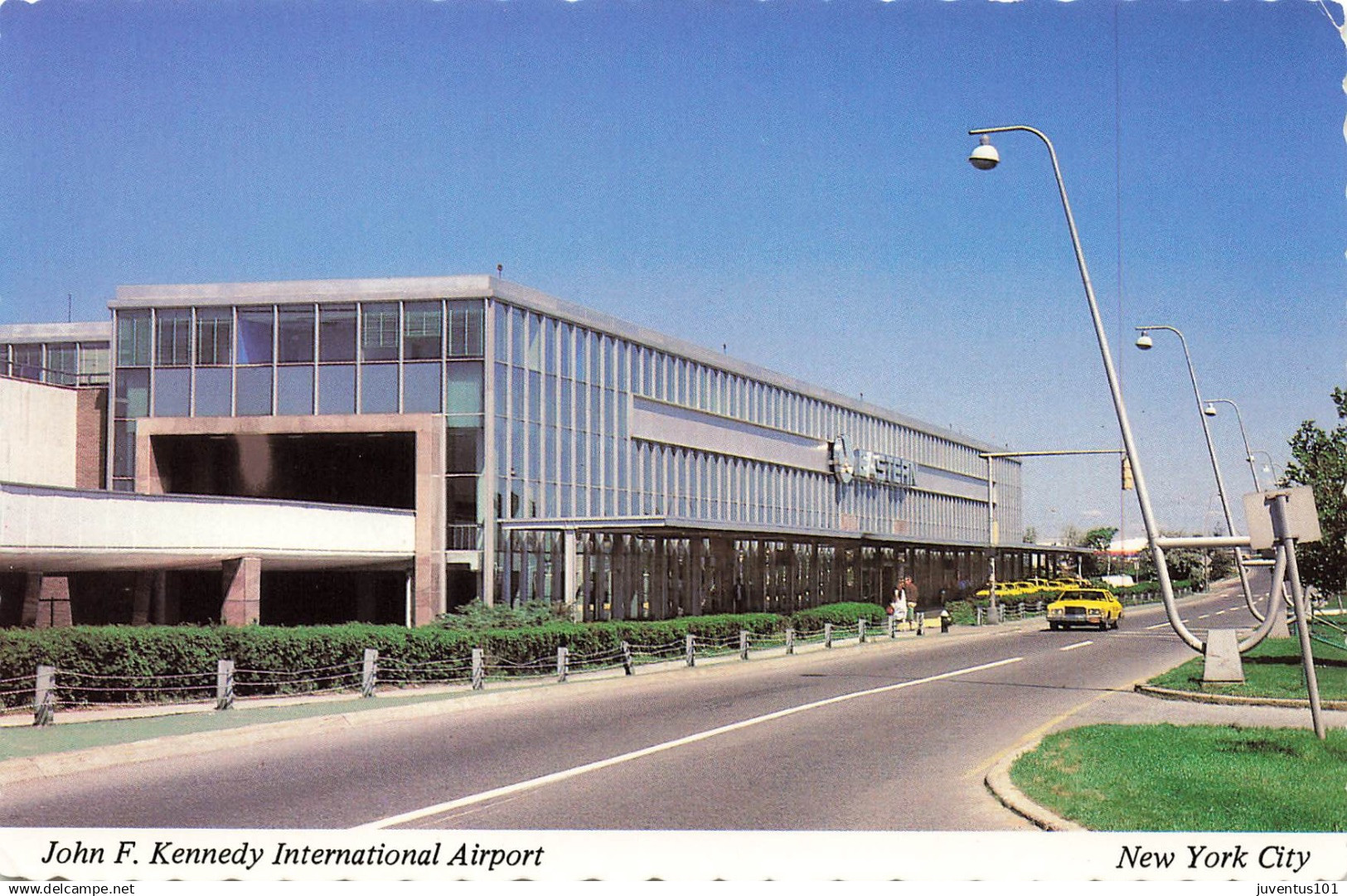 CPSM New York City-John Kennedy International Airport-RARE     L3383