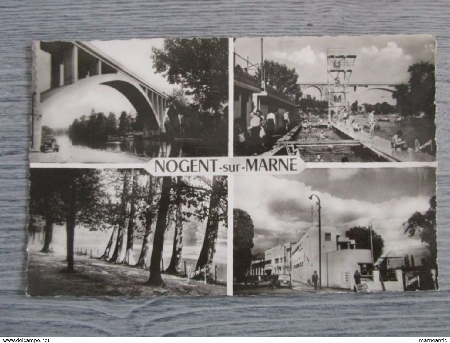 Cpsm Nogent sur marne(94)multivue