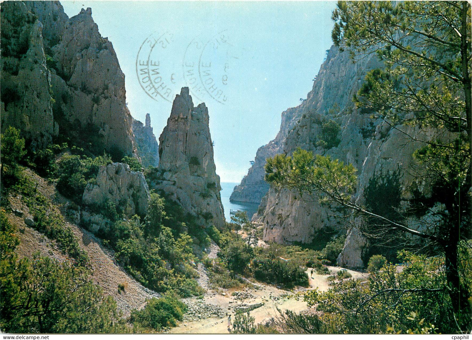 CPSM Nos Belles Calanques Cassis