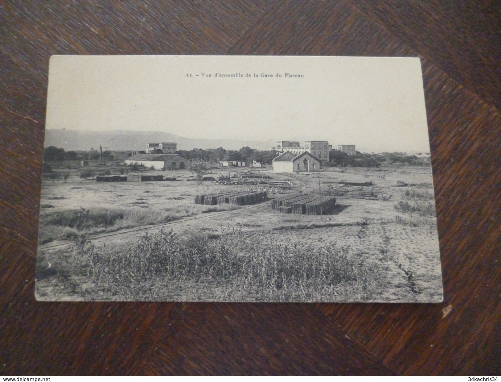 CPSM  Nouvelle Calédonie anse vata tachée pli