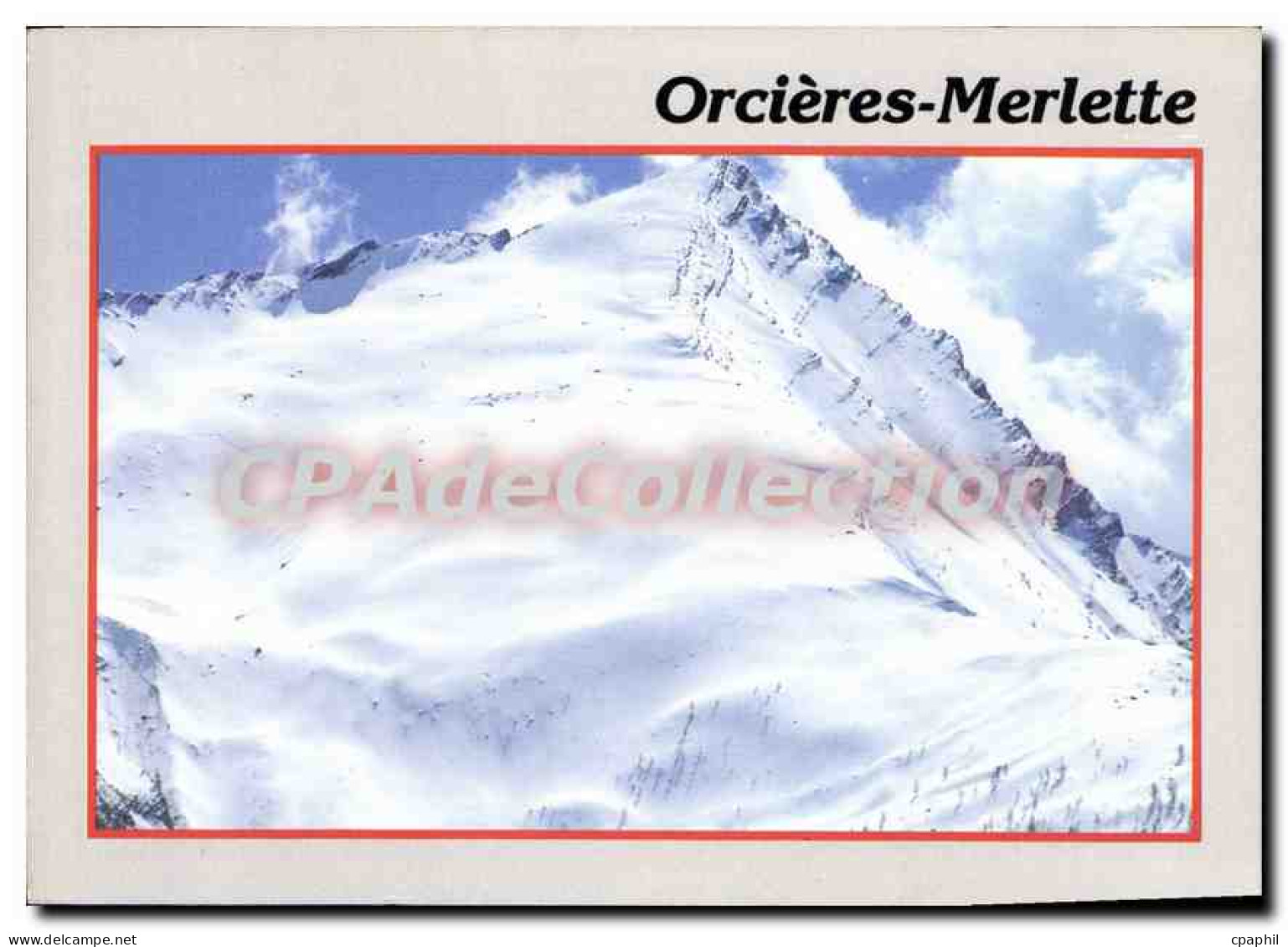 CPSM Orcieres Merlette Aiguille d'Orcieres