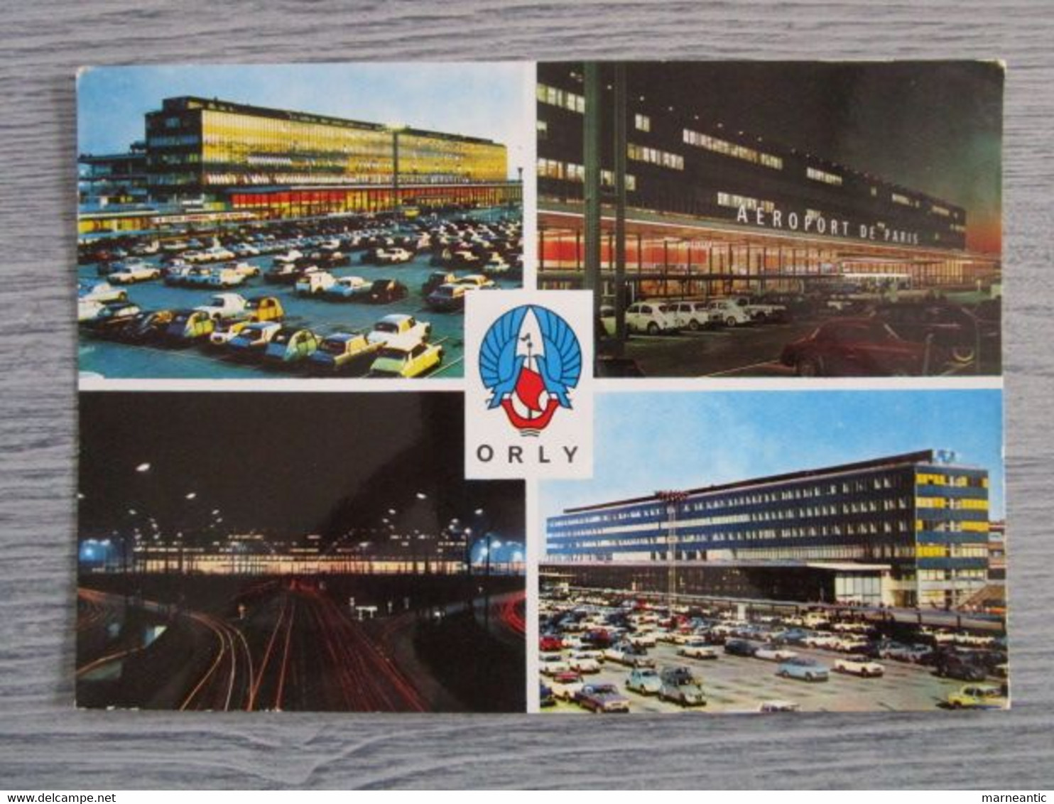 Cpsm Orly aéroport(94)multivue