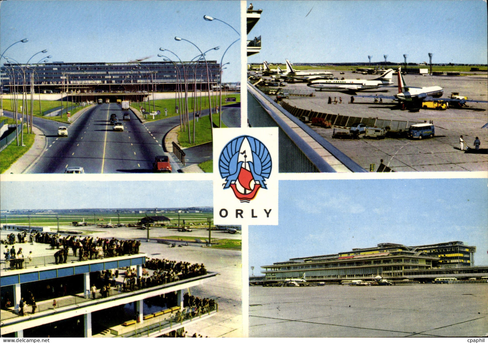 CPSM Orly L'Aeroport de Paris Orly