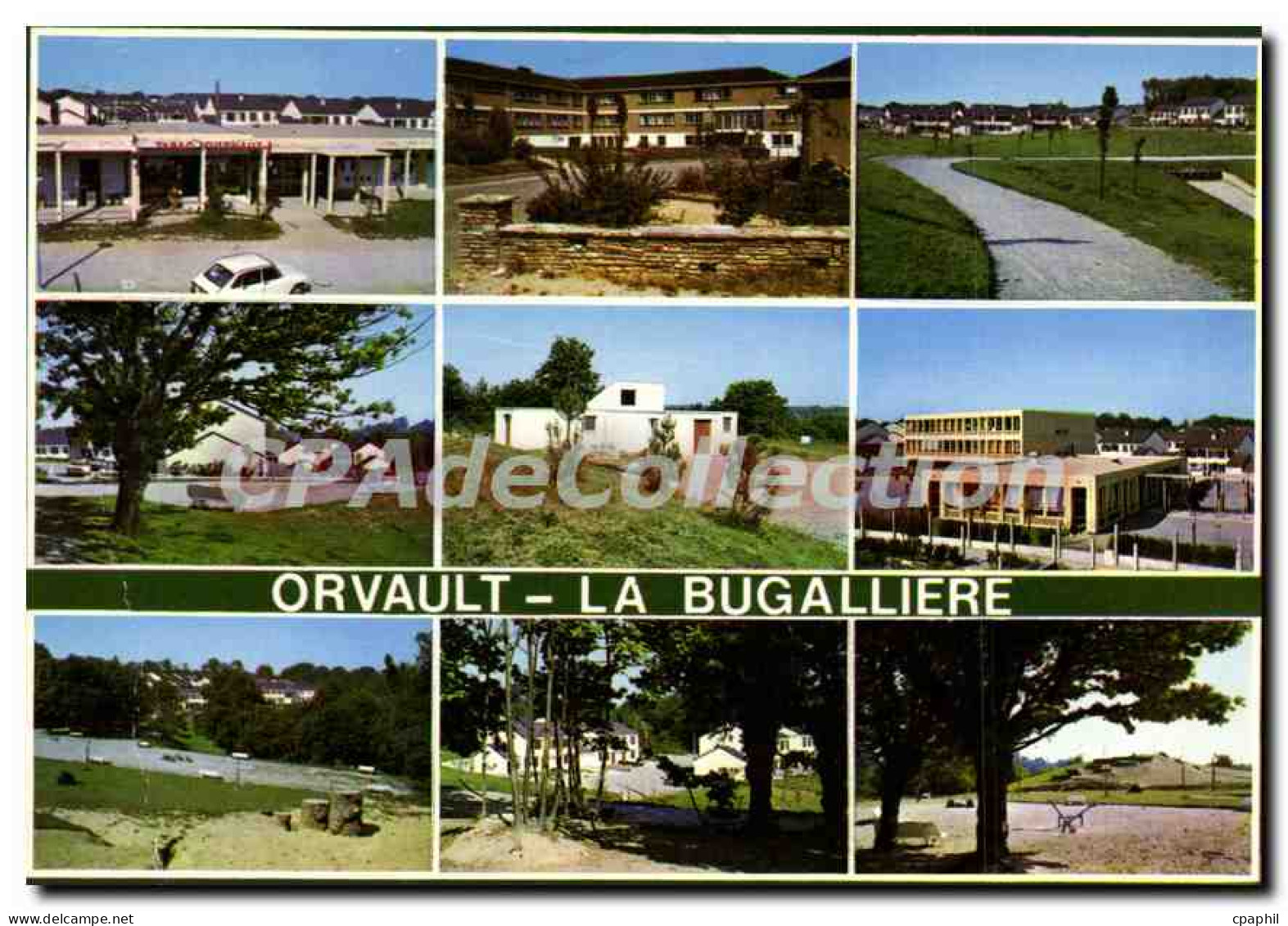 CPSM Orvault La Bugalliere Loire Atlantique