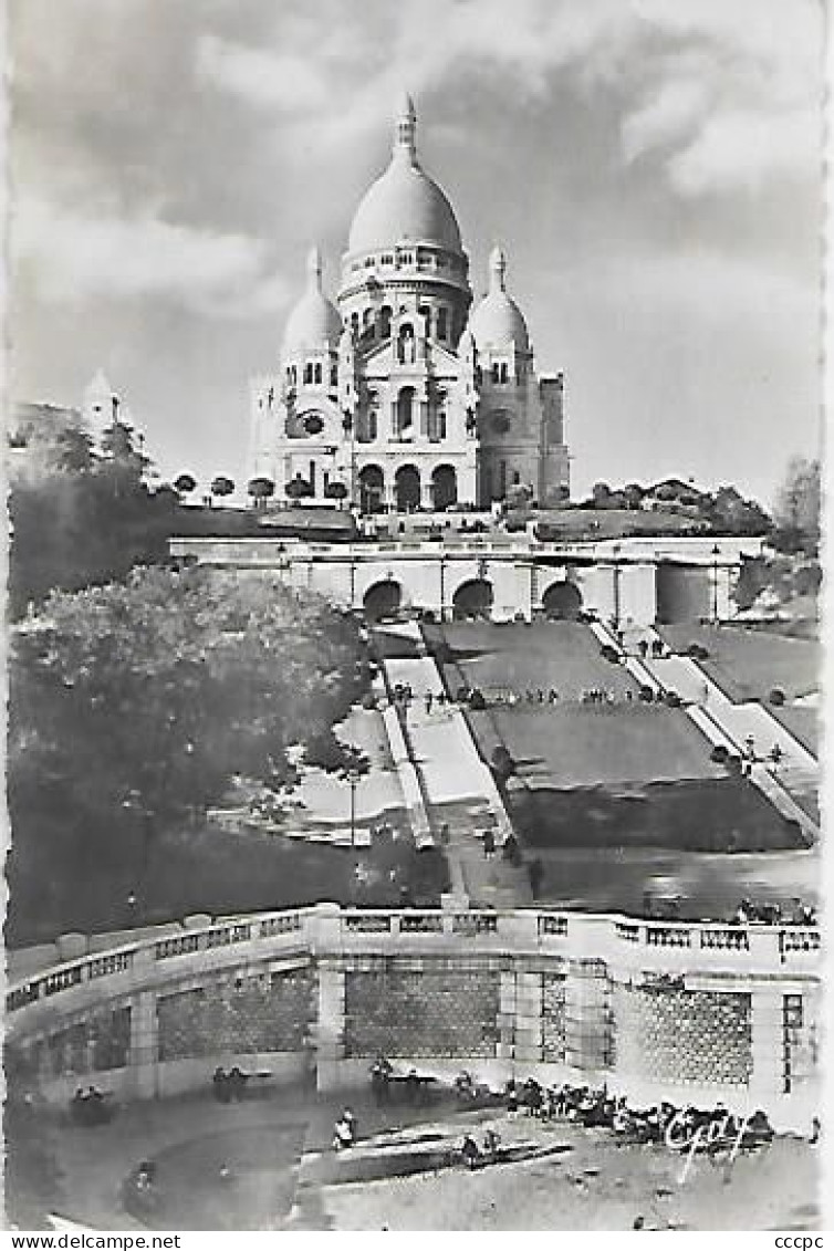 CPSM Paris 18 Basilique du Sacré Coeur de Montmartre