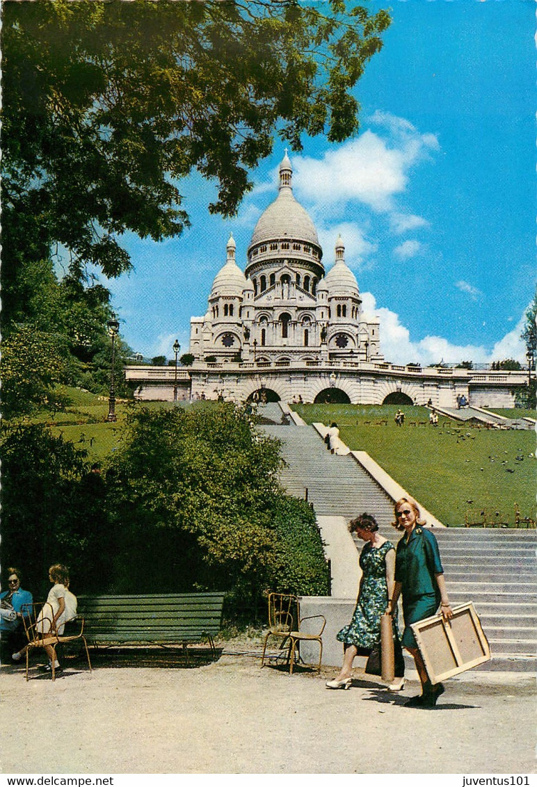 CPSM Paris-Sacré Coeur      L561