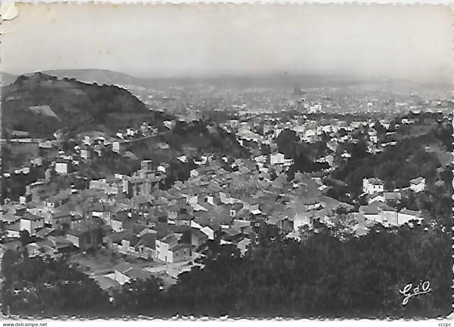 CPSM Perpective sur le vieux Royat - Royat Thermes et Clermont-Ferrand