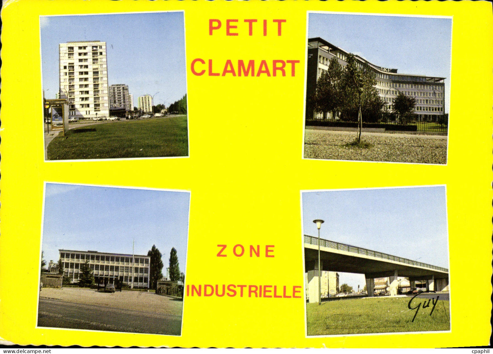 CPSM Petit Clamart Zone Industrielle